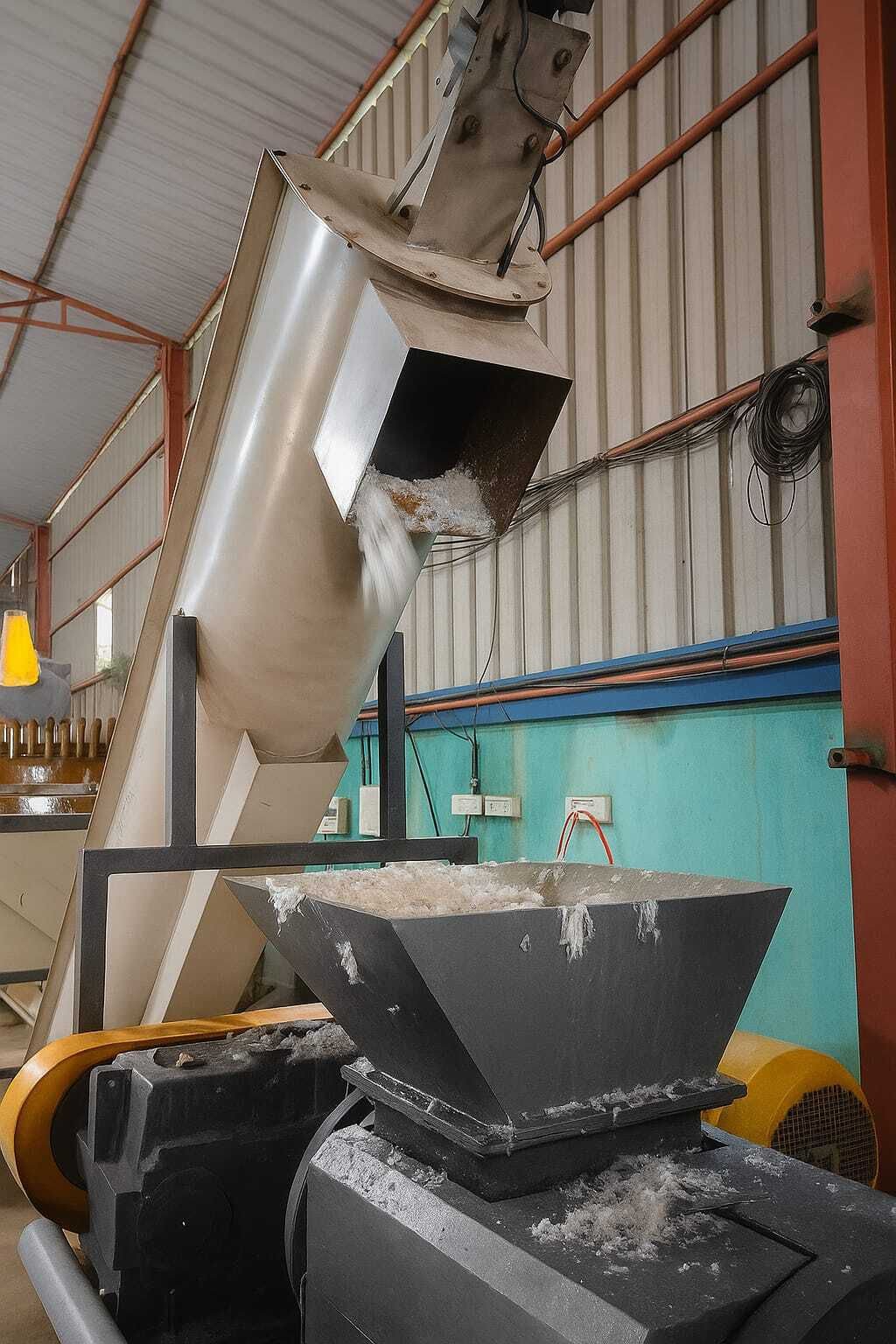 Processing line and plant machinery at myTurn